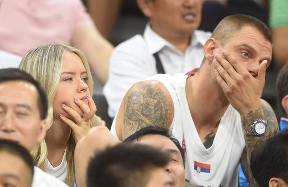 Natalija Mačešić i Strahinja Jokić su prilično burno propratili susret sa Argentinom