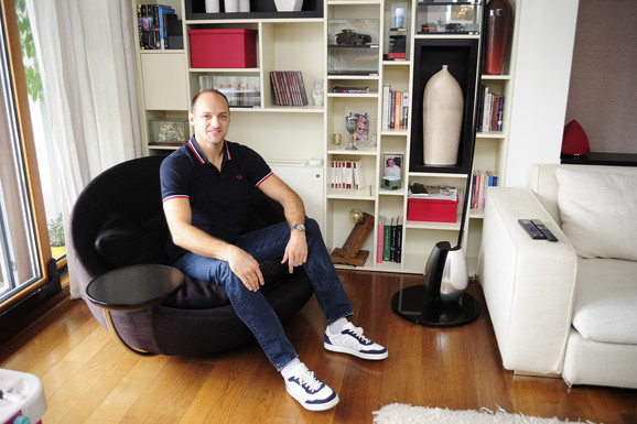 Igor Rakočević prilikom posete