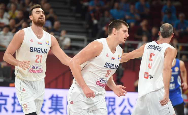 Nikola Milutinov i Nikola Jokić