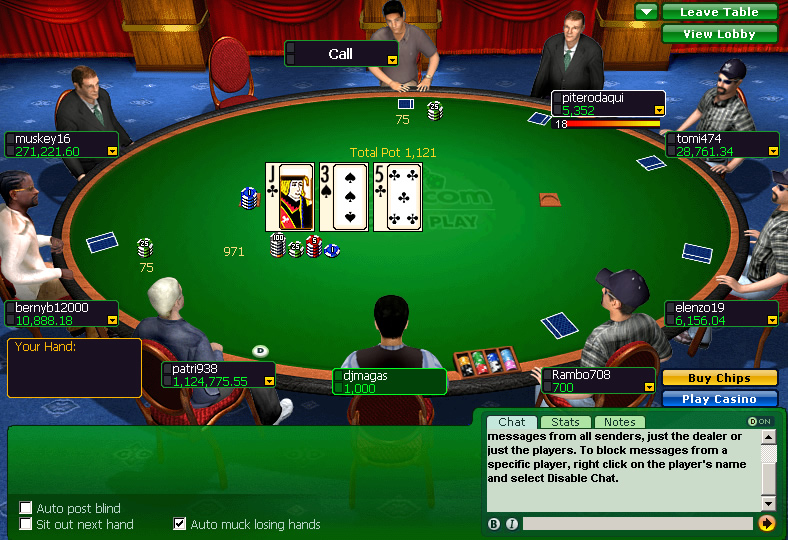 888Poker screenshot 2
