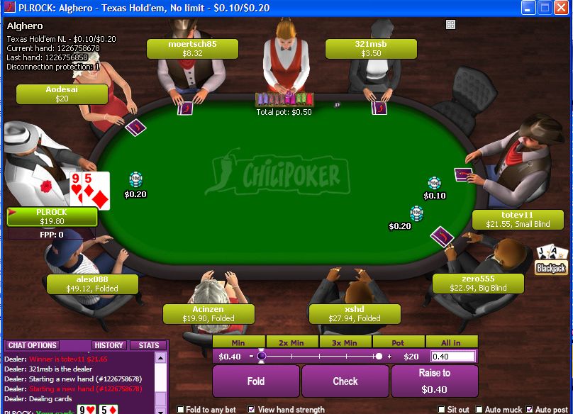 ChiliPoker screenshot 1