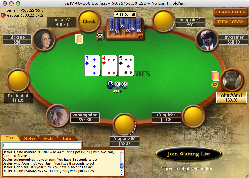 PokerStars screenshot 1